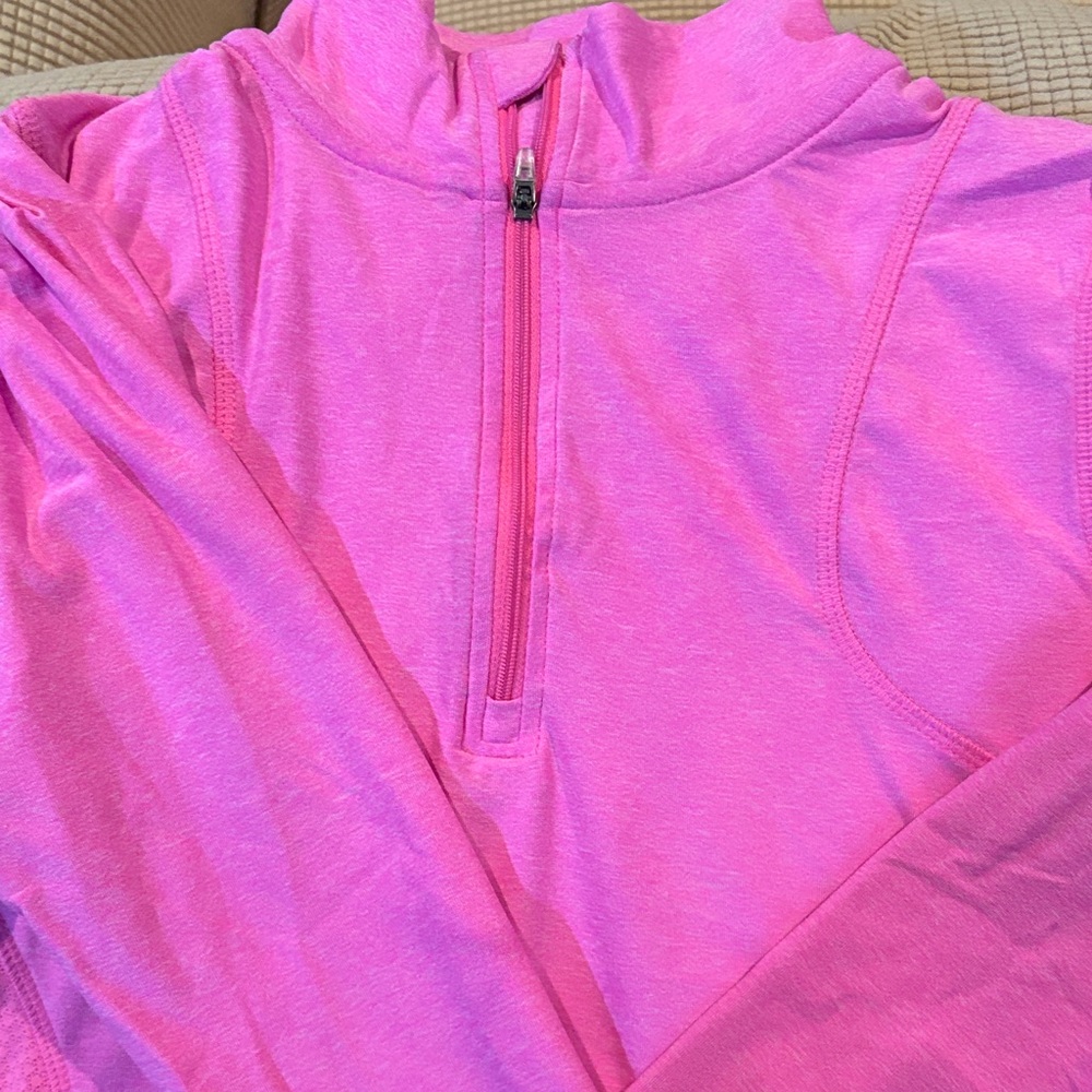 CG Pink Quarter-Zip Pullover